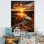 «Balzarotti Yellow Black Minnesota Landscape», reproduction sur toile