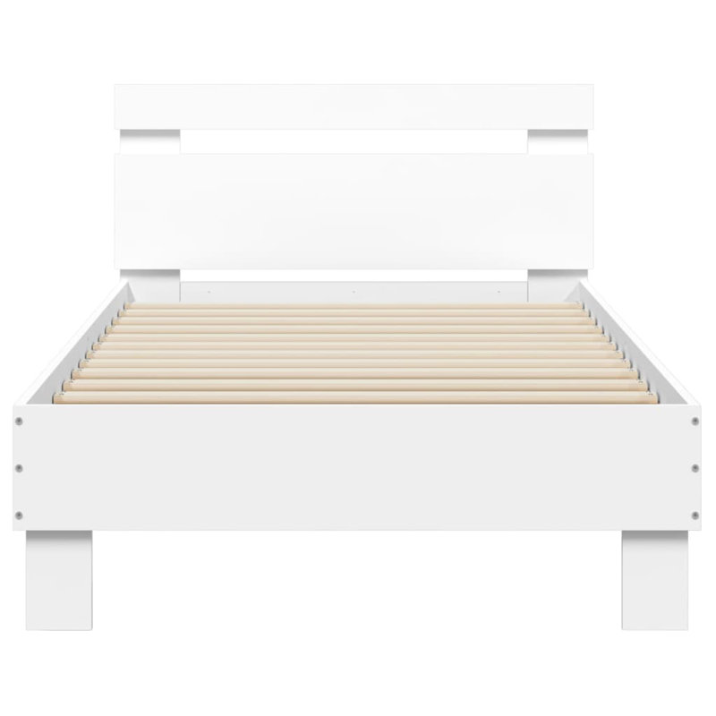 Hombach Bed Frame, White