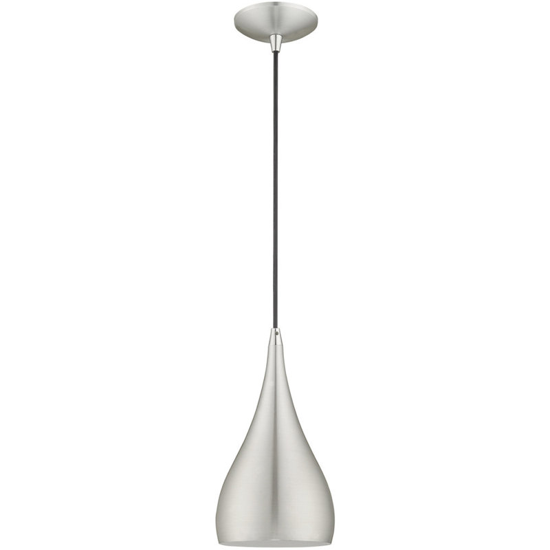 Luminaire suspendu conique à 1 lumière Cristain