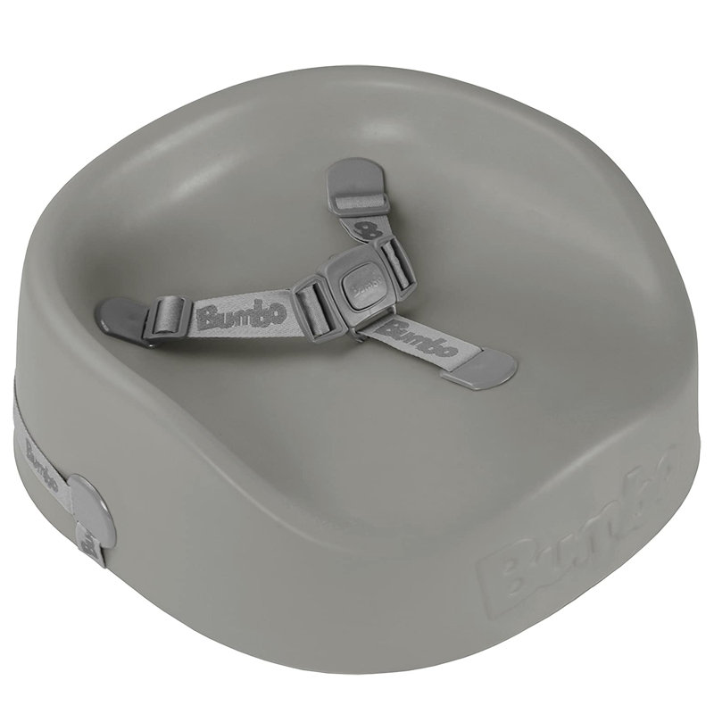 Kids 3'' Foam Chair Chair and Ottoman, Gray