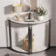 Ancuta 100cm Marble Top Console Table-91075859