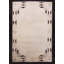 Antique Ivory Color Open Field Chinese Bats Border Peking Rug