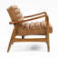 Club Leather Effect Armchair-1035763711