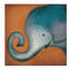 « éléphant wow », art sur toile-99231069