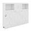 Lit escamotable simple avec tiroir de rangement, armoires ouvertes et station de charge-2108192785
