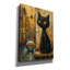 Toile épique «Black Cat And Goldfish 2» par Momart, graffiti épique, 12 po x 16 po-262866500