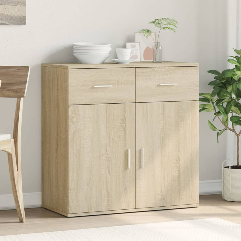 Lilya 79cm Sideboard, Sonoma Oak