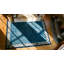 Tapis bleu en porcelaine de Chine