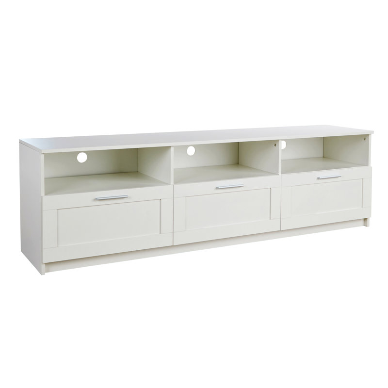 Siniya 3 Drawer Gloss TV Stand