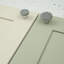 Polished Chrome Knurled Edge Disc Knobs-126282131