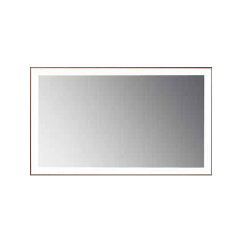 Deatrich Rectangle LED Metal Wall Mirror