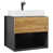 Black / Wood selected