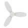 48'' DC Motor Flush-Mounted Ceiling Fan With Remote Control
