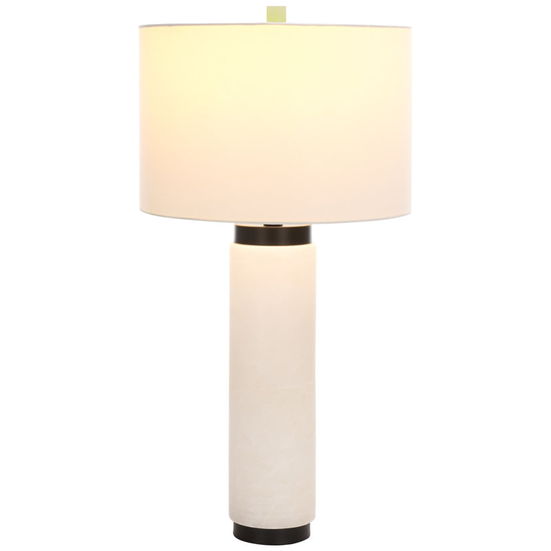 Lampe de table 29,5 ", Noir / blanc