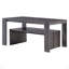 Ensemble de salle à manger simple de style campagnard avec table et 2 bancs, parfait pour la salle à manger, la cuisine et le salon
