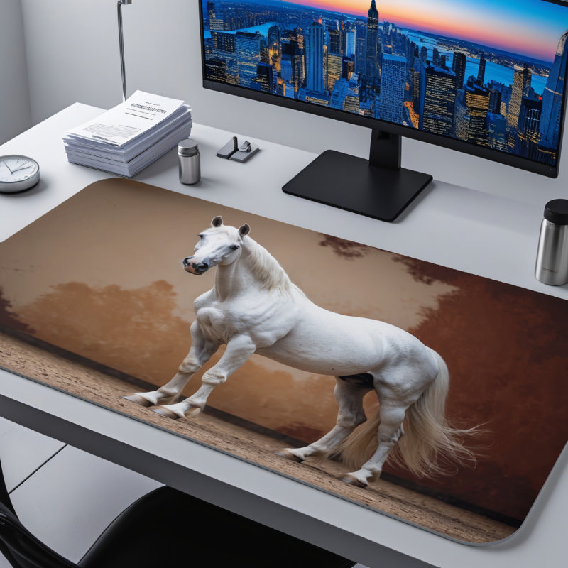 Polyester Desk Pad, 31.5x15.5
