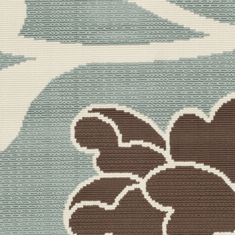 Engelbert Performance Floral Rug, Rectangle 5'1" x 7'7"