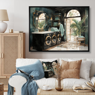 " Laundry Room Art Deco I "