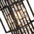 15in Outdoor Pendant Light Fixture Ceiling Crystal Hanging Lantern for Porch