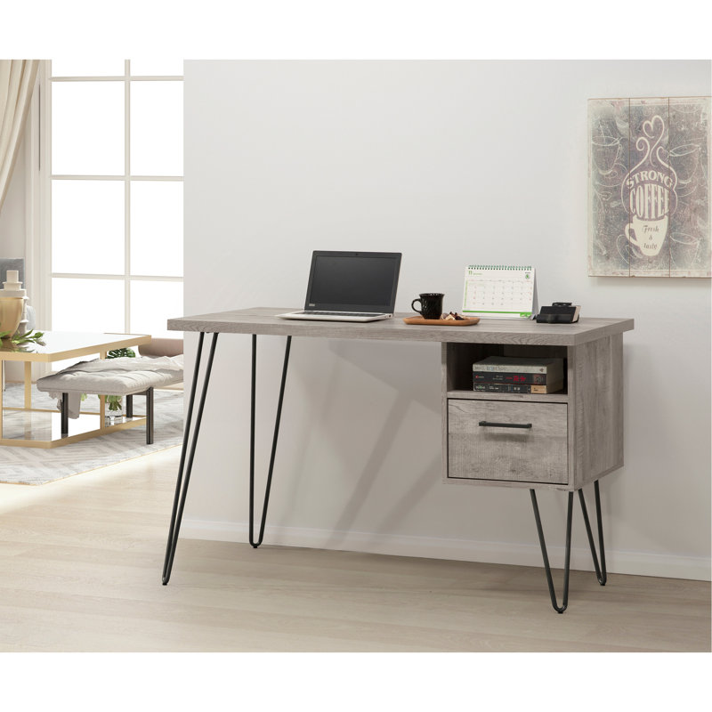 Bureau en chêne gris