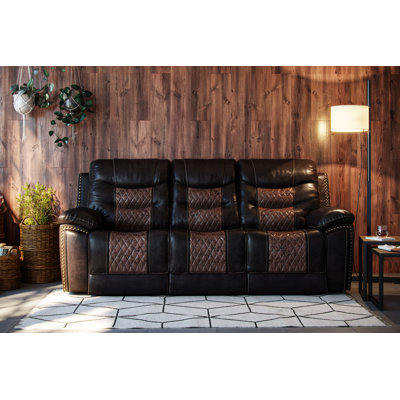 Amaratha 87'' Upholstered Reclining Sofa