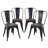 Rebello 18'' H Upholstered Metal Side Chair-1179200462