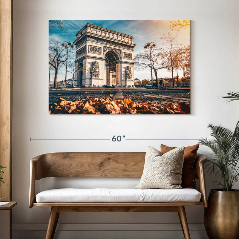 Ravi The Arc De Triomphe, 32" H x 48" W