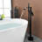 Floor Waterfall Faucet with Diverter