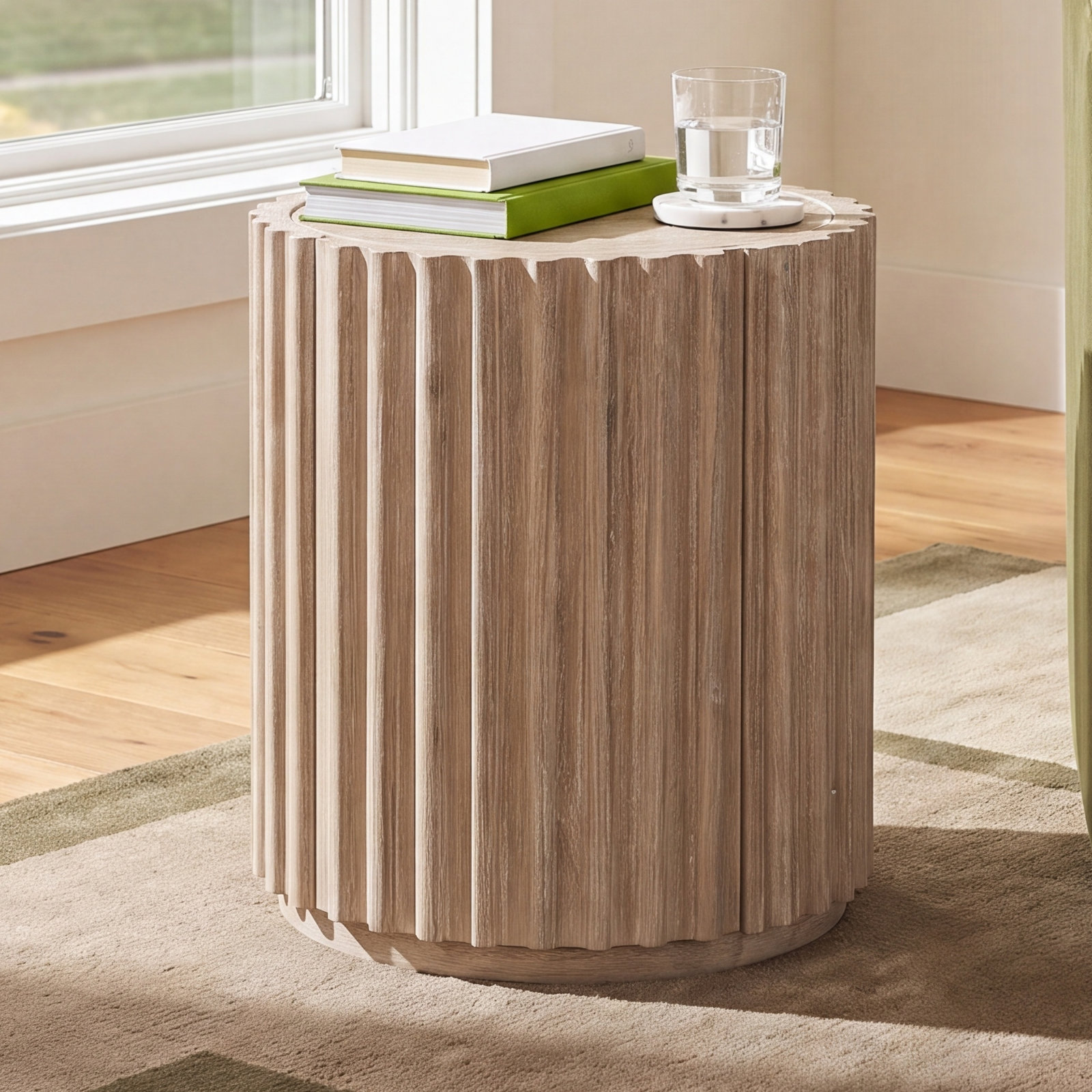 Castile 18" Acacia End Table
