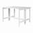Farmhouse Wood Extendable Dining Table With Drop Leaf Rustic Design For 4-1399539182