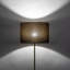 Lampe sur pied brune Briley