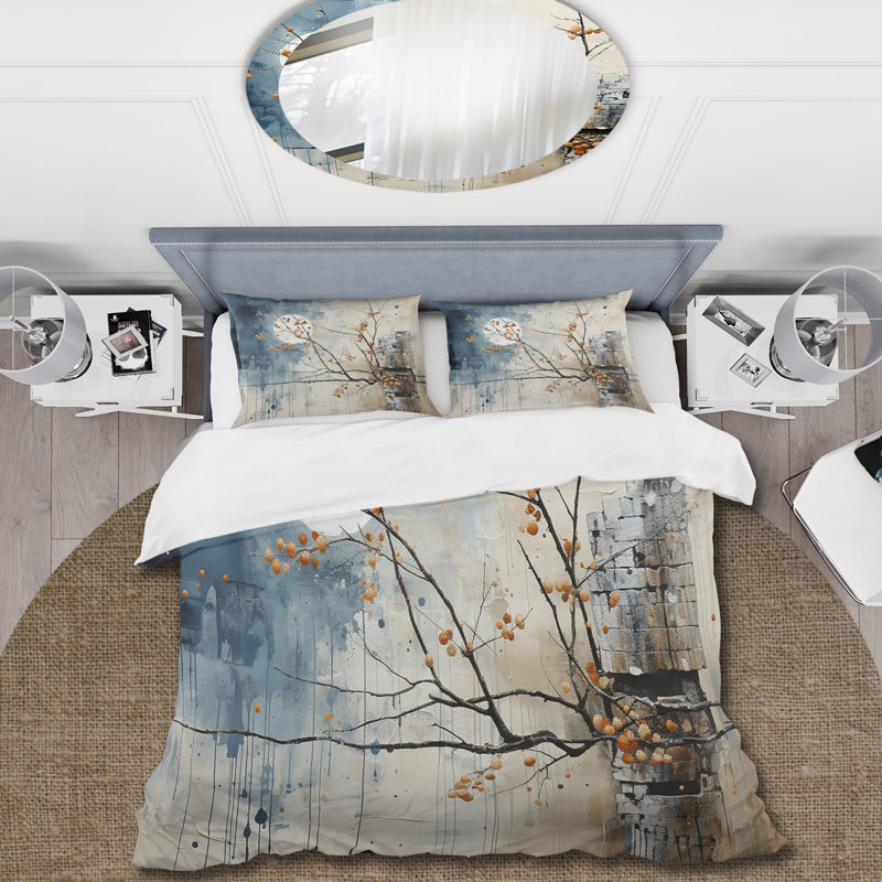 Ensemble de housse de couette Japon Art Serene Zen Minimalisme II - Japon Art
