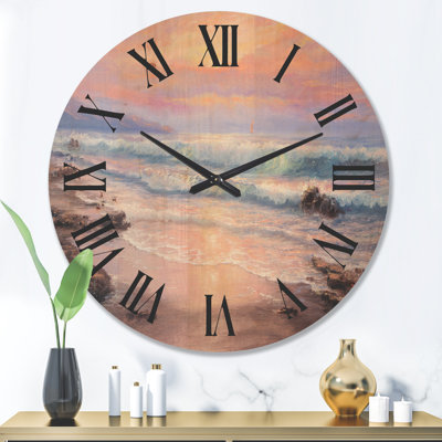 Solid Wood Wall Clock