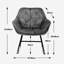 Alliviah Solid Wood Rocking Chair-1434380049