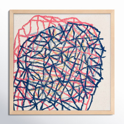Drewes "Pink Tangle" Print by Stephanie Dennis