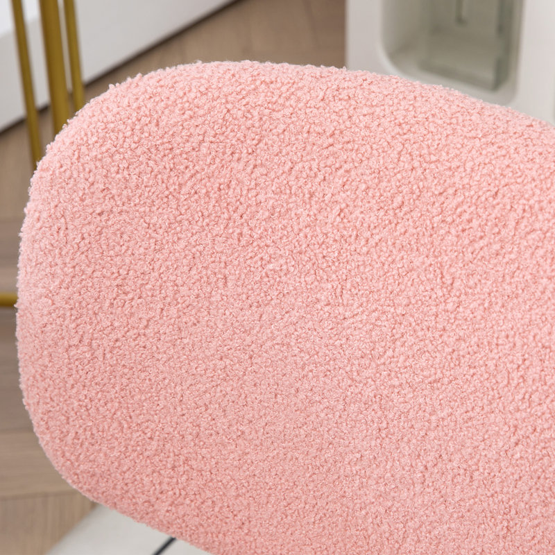Mignonne chaise de bureau sans accoudoirs
