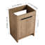 Meuble-lavabo de 24 po avec rangement Ã  fermeture en douceur-2119921469