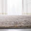 Tapis ivoire / brun en polyester tissé à la machine Lauren Ralph Lauren-67075519