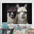 Cadre photo blanc