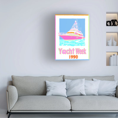 Jess Stempel Yacht Week 1990 Canvas Art