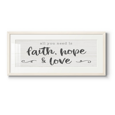" Faith, Hope, Love "