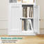 180.3cm H x 59.9cm W Metal Standard Bookcase