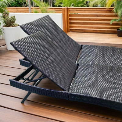 Ensemble de 2 chaises pliantes pour patio