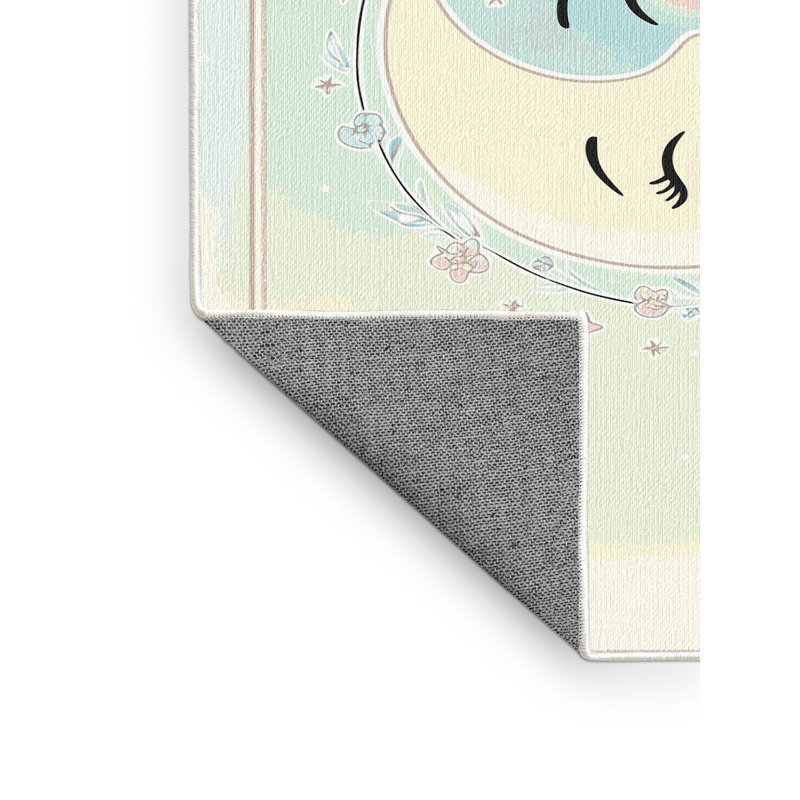 Tapis de chambre de bébé Zoomie Kids, Rectangulaire 3 pi x 5 pi