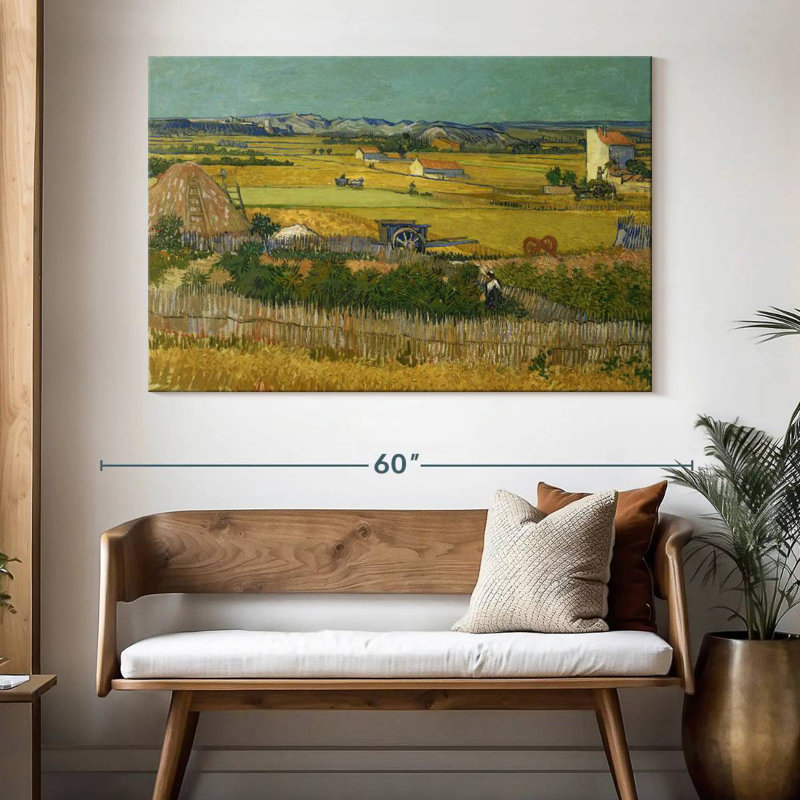 Alvord The Harvest 1888, H 34 po x l 51 po