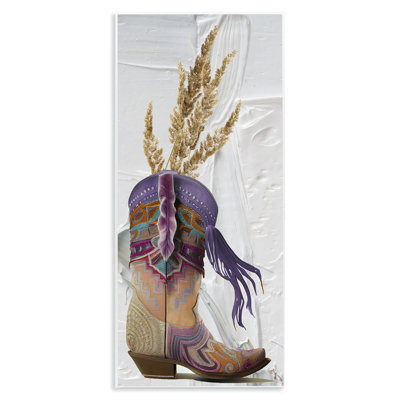 «Cowboy Boot & Wheat» par Sasha