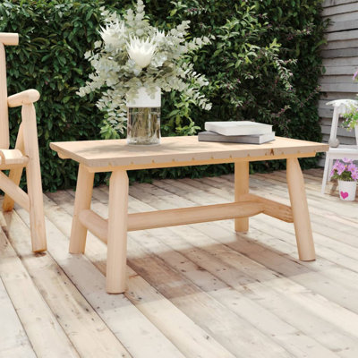 Neddra Solid Wood Coffee Table