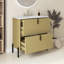 Meuble-lavabo 30 po avec lavabo en céramique-701884080