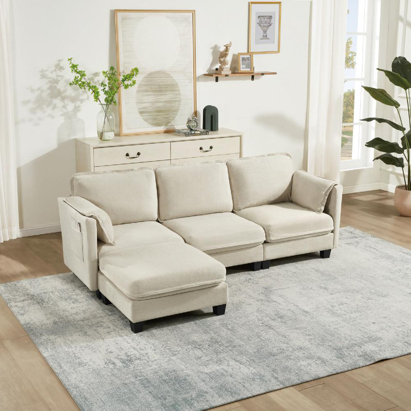 2-Piece Sectional Sofa Sleeper