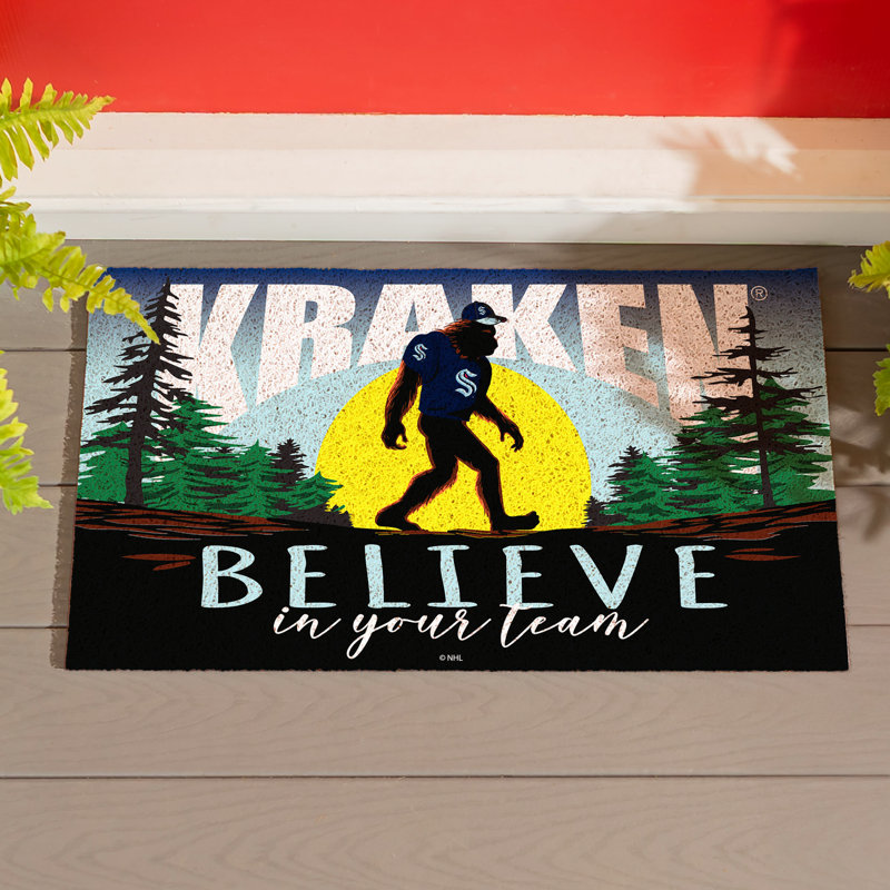 Paillasson Seattle Kraken Bigfoot 28 po x 16 po
